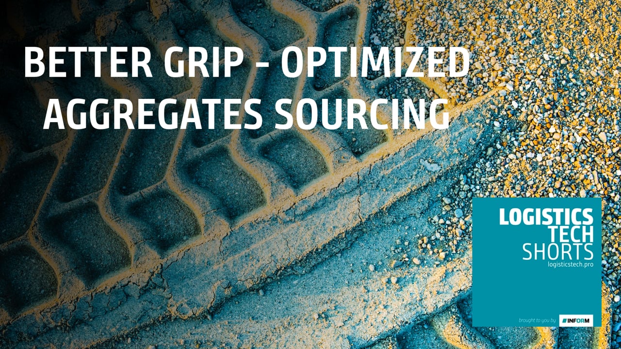 Logistics Tech Shorts: Better Grip- Optimized Aggregates Sourcing Teaser