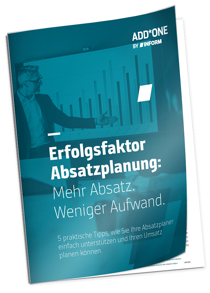 Erfolgsfaktor Absatzplanung: Mehr Absatz. Weniger Aufwand.