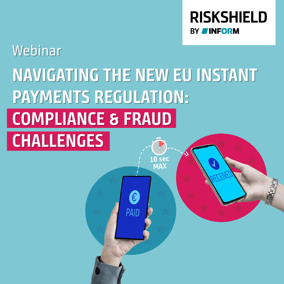 Webinar Visual "Navigating New EU Instant Payments Regulation: Compliance & Fraud Challenges"